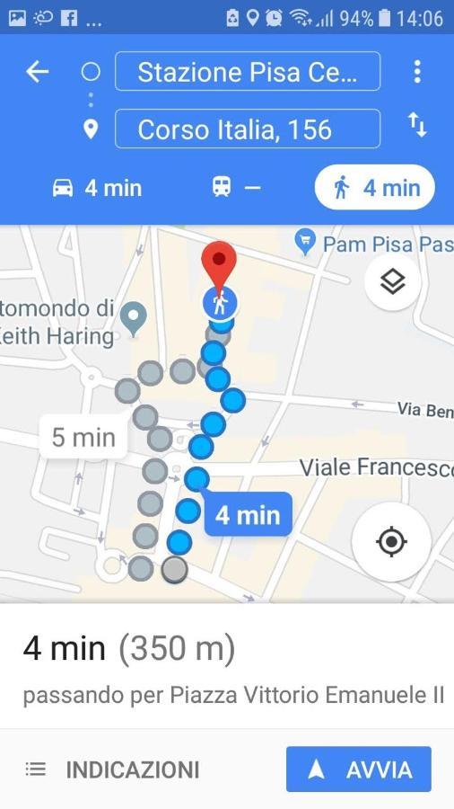 "La Maison Del Corso" Hospitality Пиза Екстериор снимка